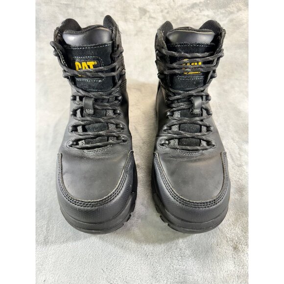 Caterpillar mens boots 7 waterproof composite Safety toe work boot - Picture 2 of 16